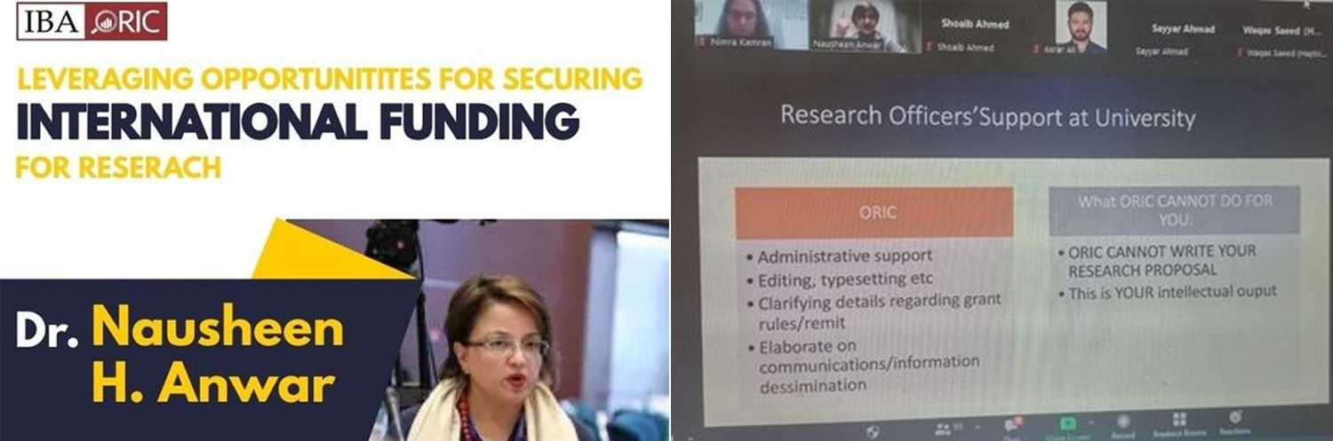 Leveraging Opportunities for Securing International Funding for Research with Dr Nausheen H. Anwar