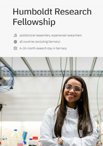 Humboldt Research Fellowships in Germany | For Postdoctoral and Experienced Researchers