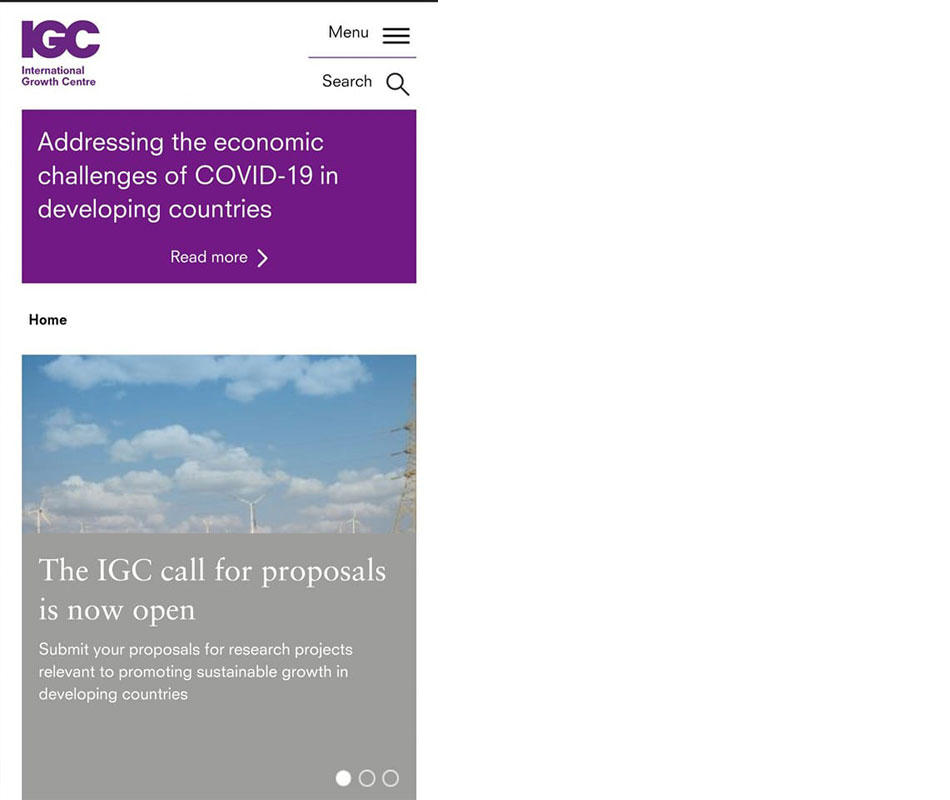 IGC - Call for Research Proposal under Sustainable Growth Policies in Developing Countries 2022