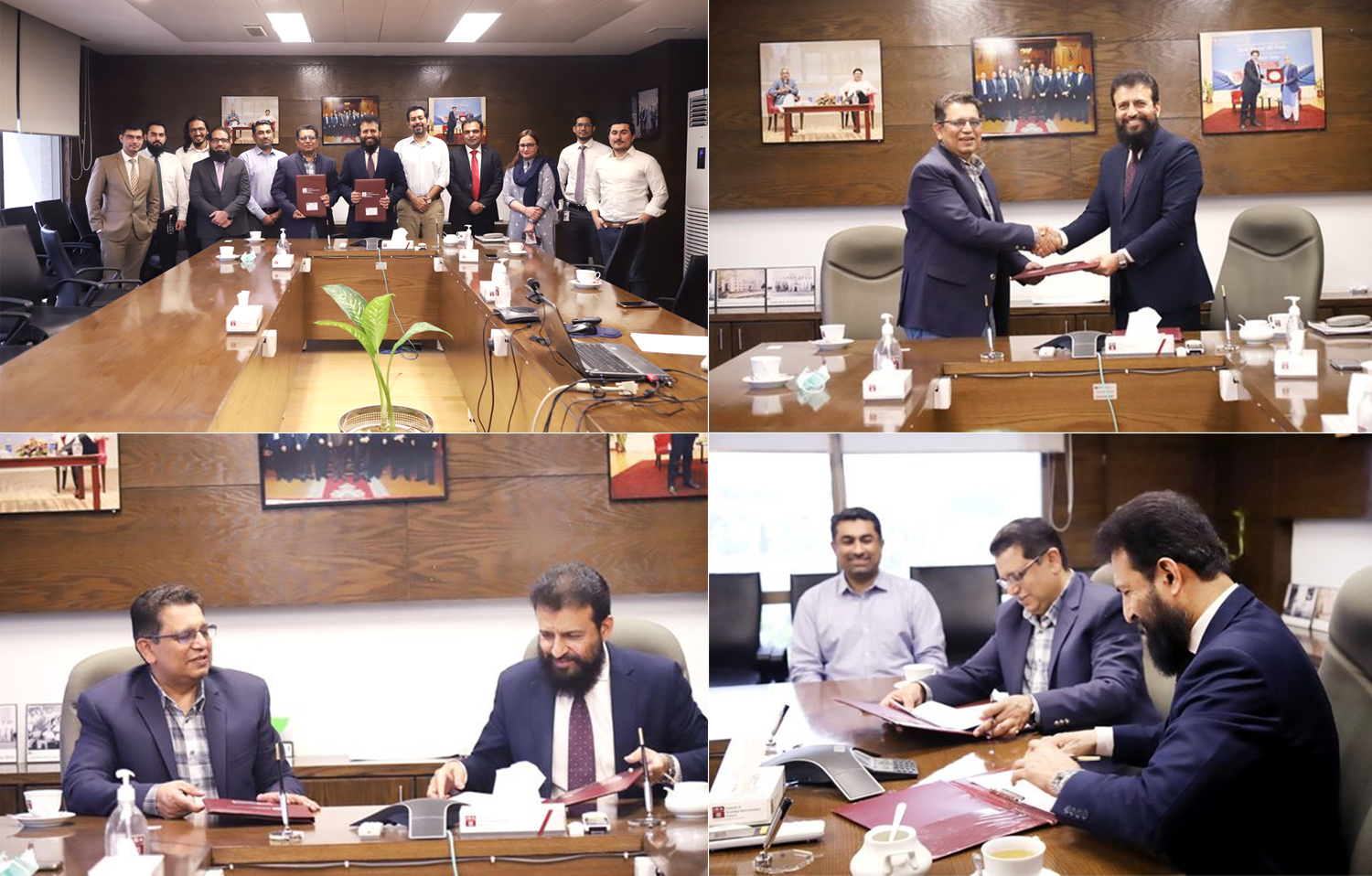MoU Signing between Meezan Bank Limited and IBA ORIC