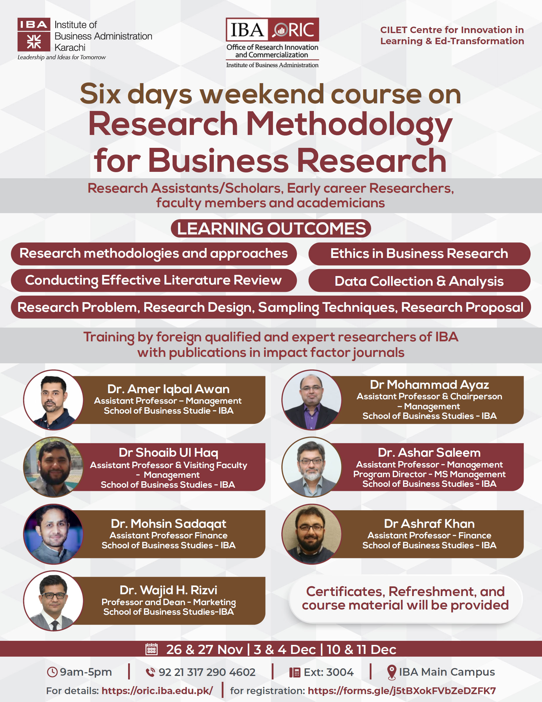 Research Methodology for Business Research