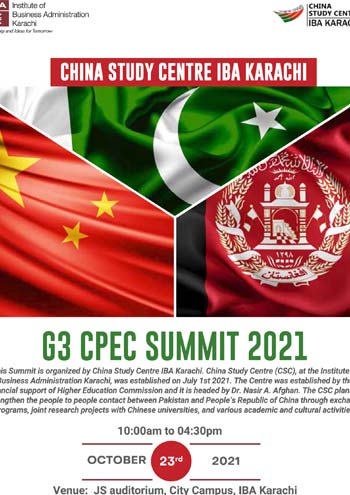 G3 CPEC SUMMIT 2021 